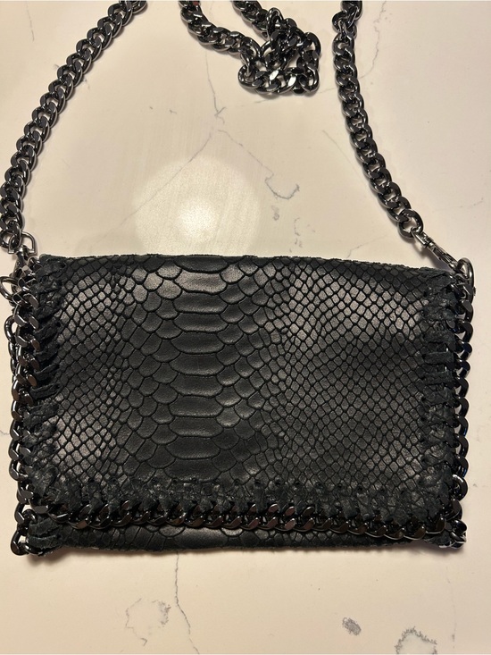 Handbags - Black Crossbody Bag Genuine Leather (looks like Stella McCartney)